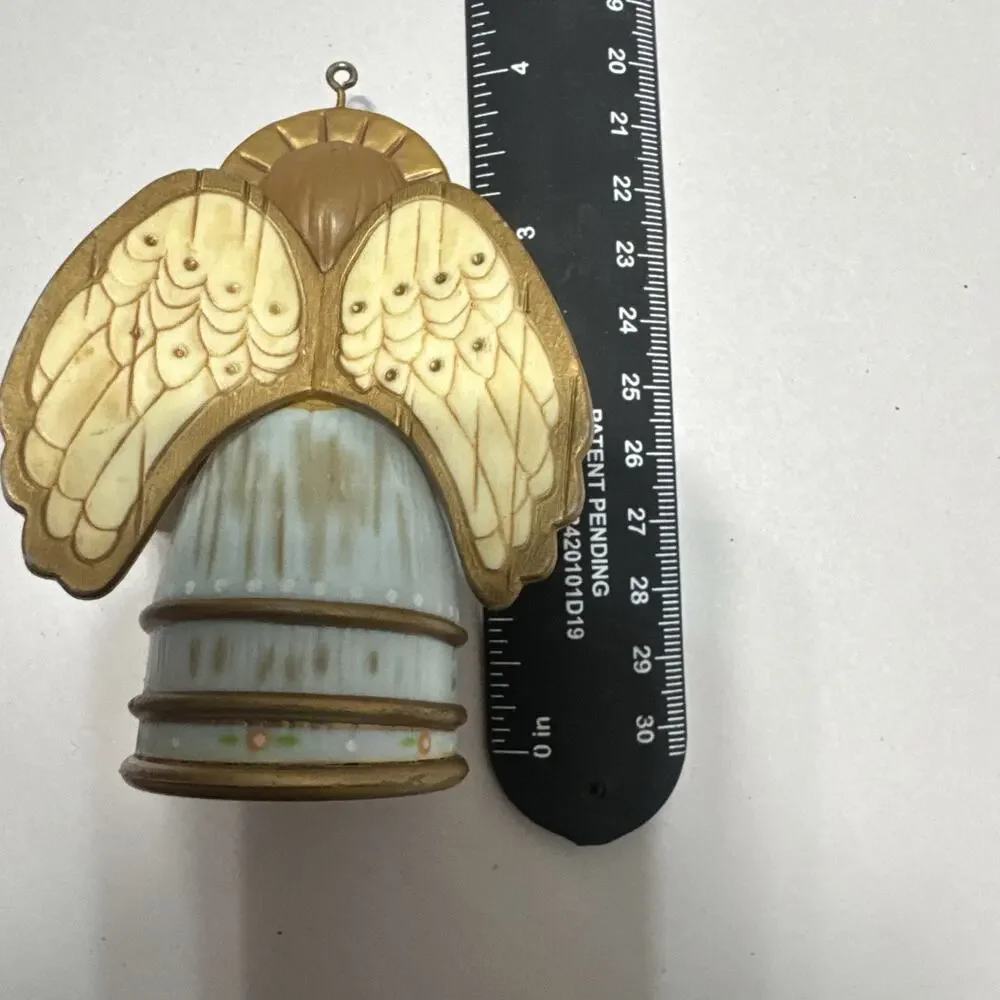 Hallmark Keepsake 1977 Yesteryears‎ Angel Ornament Joy to the World Vintage